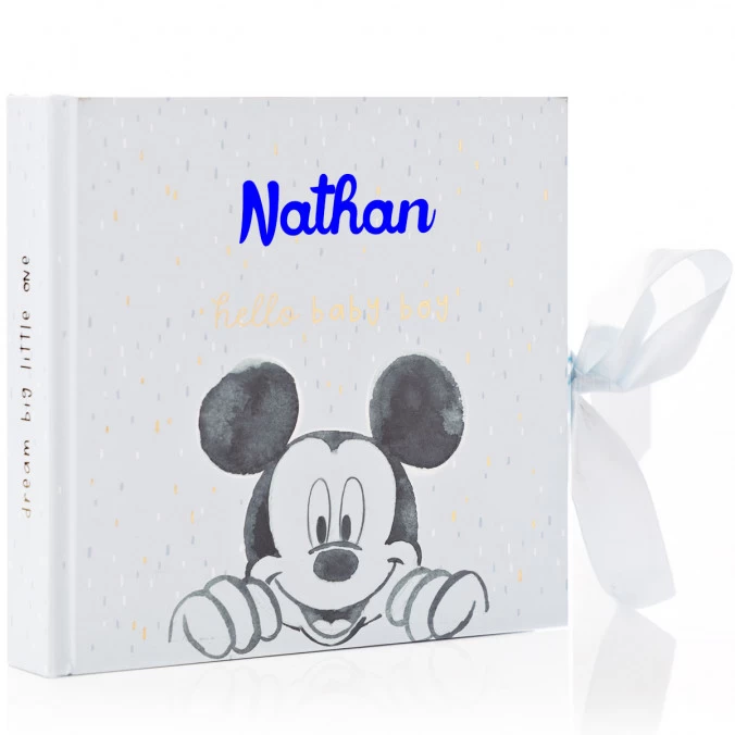 Album Photo Enfant Disney Personnalisé - Mickey Bleu 3 Album Photo Enfant Disney Personnalisé - Mickey Bleu
