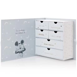 Boîte à Souvenirs Disney Personnalisée - Mickey Bleu -Disney boite a souvenirs disney personnalisee mickey bleu 2