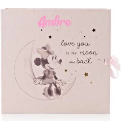 Boîte à Souvenirs Disney Personnalisée - Minnie Rose -Disney boite a souvenirs disney personnalisee minnie rose 4