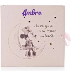 Boîte à Souvenirs Disney Personnalisée - Minnie Rose -Disney boite a souvenirs disney personnalisee minnie rose 5