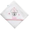 Cape De Bain 75 X 75 Cm Disney Personnalisée - Minnie Cœurs 1 Cape De Bain 75 X 75 Cm Disney Personnalisée - Minnie Cœurs -Disney cape de bain bebe 75 x 75 cm disney personnalisee marie aristochats