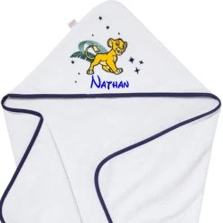 Cape De Bain Bébé Disney Personnalisée - Le Roi Lion Star