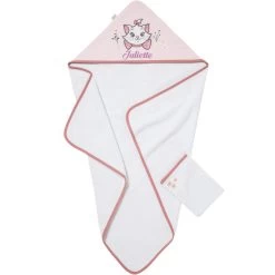 Cape De Bain Bébé Disney Personnalisée - Sweet Marie Aristochats -Disney cape de bain bebe disney personnalisee sweet marie aristochats 2