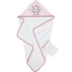 Cape De Bain Bébé Disney Personnalisée - Sweet Marie Aristochats -Disney cape de bain bebe disney personnalisee sweet marie aristochats 5