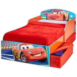 Disney CARS Lit Enfant En Bois 70*140 Cm Avec Tiroirs De Rangement - Worlds Apart -Disney cars lit enfant en bois 70 140 cm avec tiroirs de rangement worlds apart 5013138659076 453139