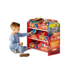 Disney CARS Meuble De Rangement Enfant A 6 Paniers -Disney cars meuble de rangement enfant a 6 paniers 5013138663172 1027036