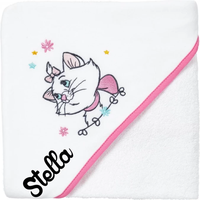 Disney Coffret Avec Cape De Bain Personnalisée - Marie Aristochat 3 Disney Coffret Avec Cape De Bain Personnalisée - Marie Aristochat