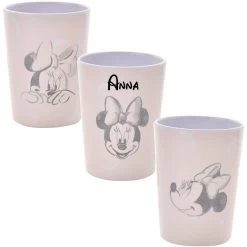 Coffret Repas Disney Avec Gobelet Personnalisé - Minnie -Disney coffret repas disney avec gobelet personnalise minnie 2