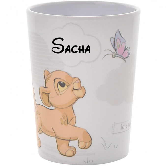 Coffret Repas Disney Avec Gobelet Personnalisé - Simba Et Nala 5 Coffret Repas Disney Avec Gobelet Personnalisé - Simba Et Nala – Image 3