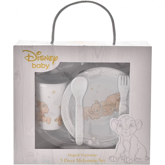 Coffret Repas Disney Avec Gobelet Personnalisé - Simba Et Nala 6 Coffret Repas Disney Avec Gobelet Personnalisé - Simba Et Nala – Image 4