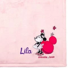 Couverture Bébé Bi-matière Disney Personnalisée - Minnie Confettis 10 Couverture Bébé Bi-matière Disney Personnalisée - Minnie Confettis -Disney couverture bebe bi matiere disney personnalisee minnie confettis 2
