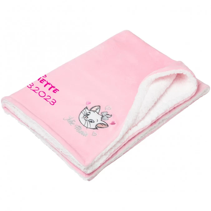 Couverture Bébé Personnalisée Disney - Marie Aristochat 3 Couverture Bébé Personnalisée Disney - Marie Aristochat