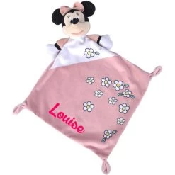 Doudou Disney Personnalisé - Minnie à Fleurs -Disney doudou disney personnalise minnie a fleurs 3
