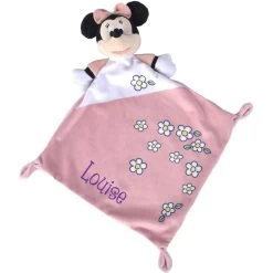 Doudou Disney Personnalisé - Minnie à Fleurs -Disney doudou disney personnalise minnie a fleurs 4