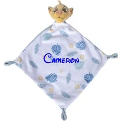 Doudou Disney Personnalisé - Simba Avec Feuilles