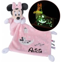 Doudou Lumineux Disney Personnalisé - Minnie
