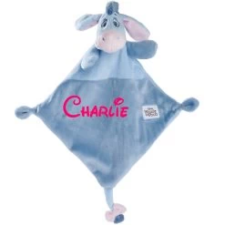 Doudou Plat Disney Personnalisé - Bourriquet -Disney doudou plat disney personnalise bourriquet 3
