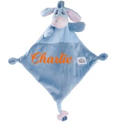 Doudou Plat Disney Personnalisé - Bourriquet -Disney doudou plat disney personnalise bourriquet 5