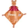 Doudou Plat Disney Personnalisé - Winnie L'Ourson -Disney doudou plat disney personnalise winnie l ourson