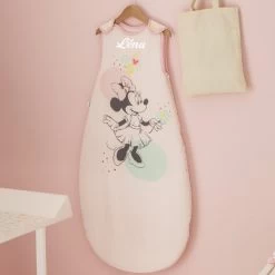 Gigoteuse évolutive Disney Personnalisée - Minnie Floral -Disney gigoteuse evolutive disney personnalisee minnie floral 2