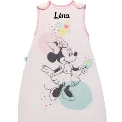 Gigoteuse évolutive Disney Personnalisée - Minnie Floral -Disney gigoteuse evolutive disney personnalisee minnie floral 4