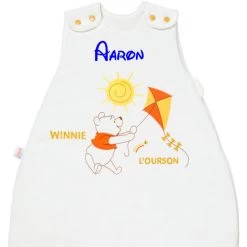 Gigoteuse Naissance Disney Personnalisée - Winnie Rétro