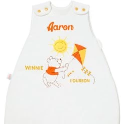 Gigoteuse Naissance Disney Personnalisée - Winnie Rétro -Disney gigoteuse naissance disney personnalisee winnie retro 3