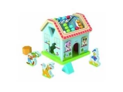 Disney Maison D'activités Mickey Mouse Junior 21,2 Cm Bois Bleu