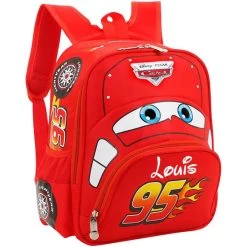 Sac à Dos Maternelle Disney Personnalisé - Flash McQueen Cars