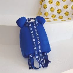 Sac à Dos Maternelle Disney Personnalisé - Mickey Bleu -Disney sac a dos maternelle disney personnalise mickey bleu 3