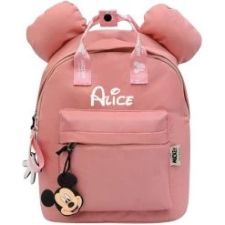 Sac à Dos Maternelle Disney Personnalisé - Mickey Rose