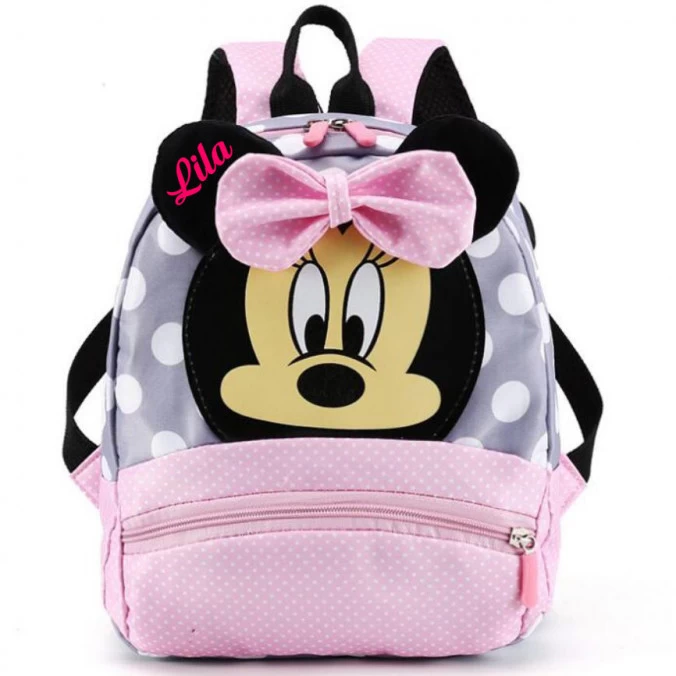 Sac à Dos Maternelle Disney Personnalisé - Minnie 7 Sac à Dos Maternelle Disney Personnalisé - Minnie – Image 5