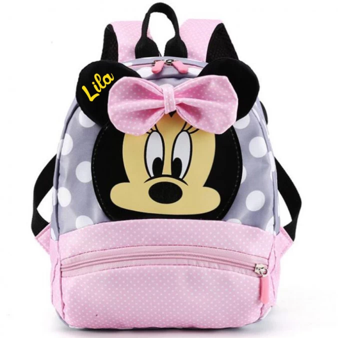 Sac à Dos Maternelle Disney Personnalisé - Minnie 8 Sac à Dos Maternelle Disney Personnalisé - Minnie – Image 6