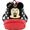 Sac à Dos Maternelle Disney Personnalisé - Minnie Noir Et Rouge -Disney sac a dos maternelle disney personnalise minnie noir et rouge