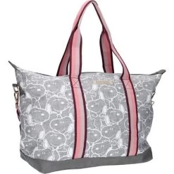 Disney SNOOPY Sac Shopping My Favourite Memories Gris/Rose