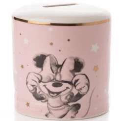 Tirelire En Céramique Disney Personnalisée - Minnie Rose -Disney tirelire en ceramique disney personnalisee minnie rose 3