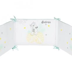 Tour De Lit Bébé Personnalisé Disney - Simba Le Roi Lion
